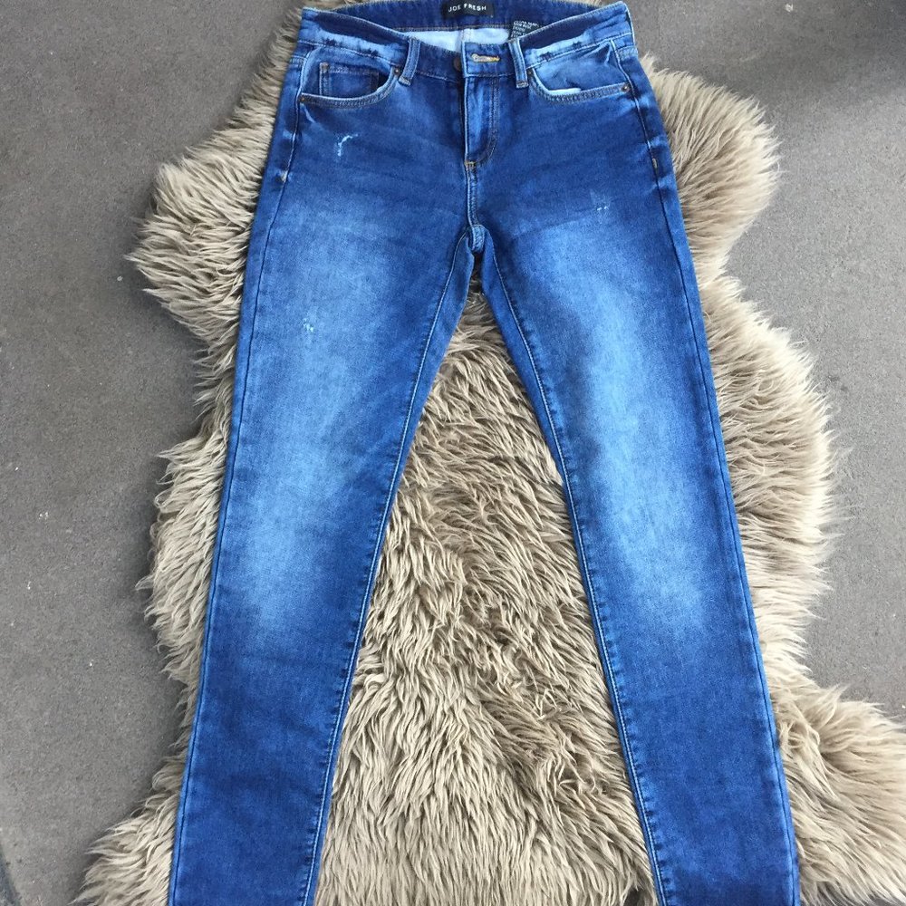 Joe Fresh low rise slim super soft jeans - size 25